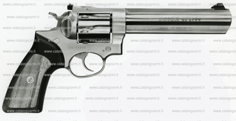 Pistola Ruger modello GP 100 6 blue (tacca di mira regolabile e mirino fisso) (5035)