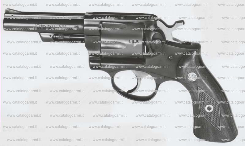 Pistola Ruger modello Police service six (finitura blue) (398)