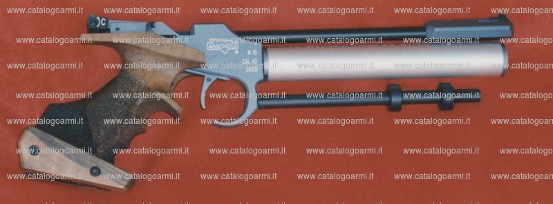 Pistola Anschutz modello M 10 (mirino intercambiabile) (tacca di mira regolabile) (10741)
