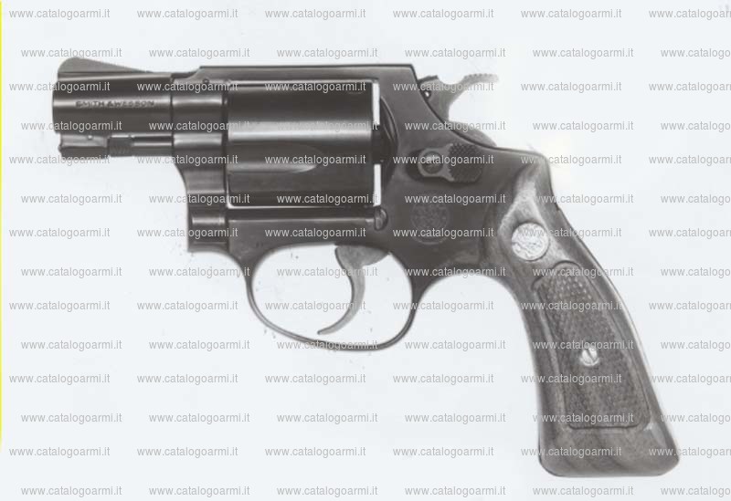 Pistola Smith & Wesson modello 12 Military & Police Airweight (finitura nickel) (105)