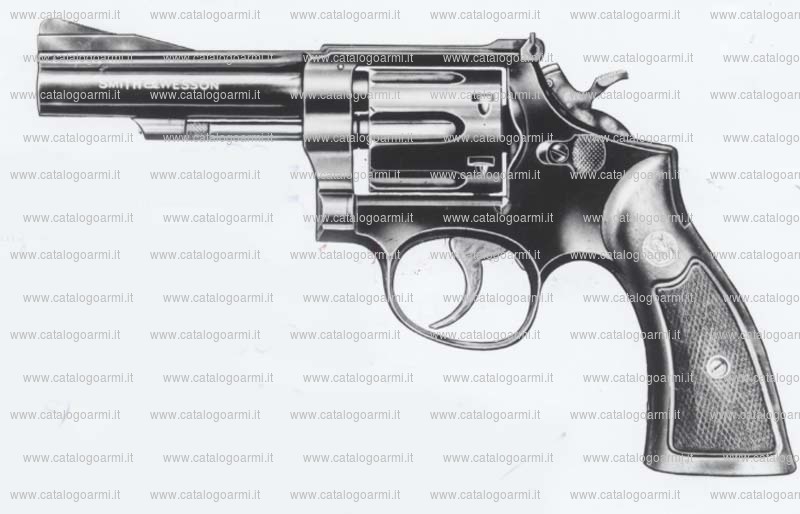 Pistola Smith & Wesson modello 15 Combat Masterpiece (finitura nickel) (120)