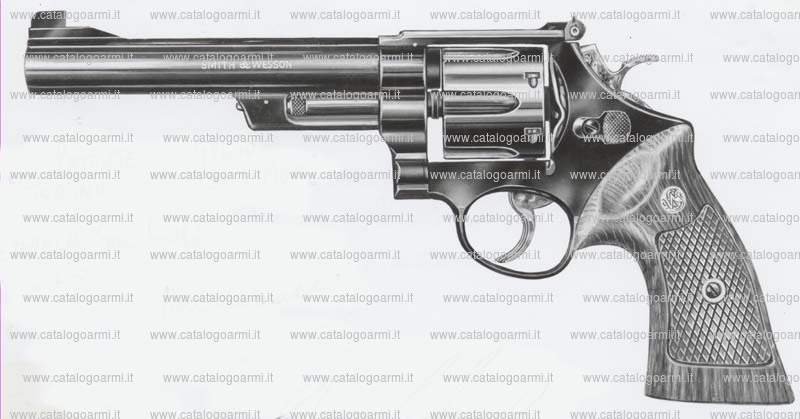 Pistola Smith & Wesson modello 19 Combat Magnum (finitura blue) (342)