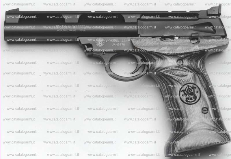 Pistola Smith & Wesson modello 22 A (tacca di mira regolabile) (10863)