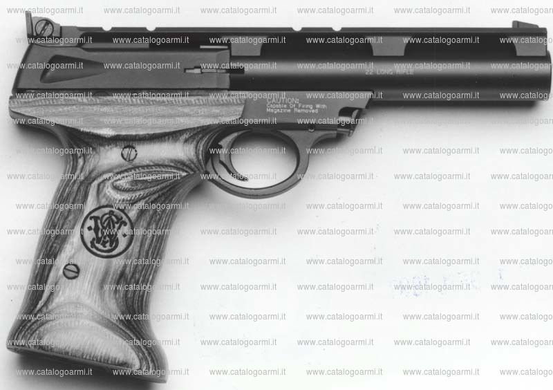 Pistola Smith & Wesson modello 22 A (tacca di mira regolabile) (10863)