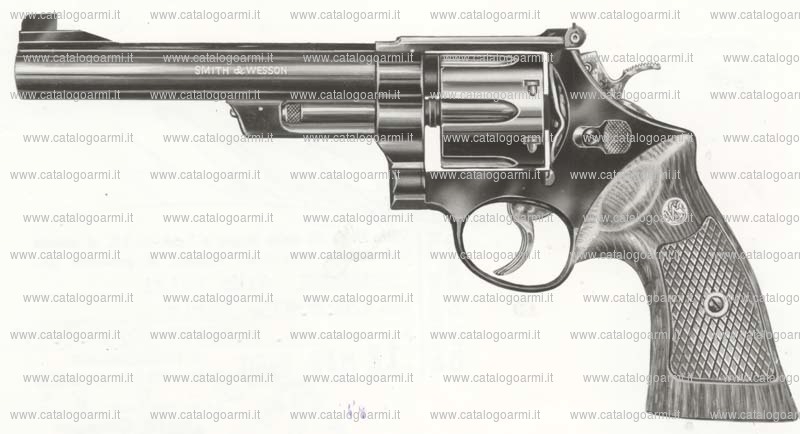 Pistola Smith & Wesson modello 25-1955 Target (con finitura blue) (1961)
