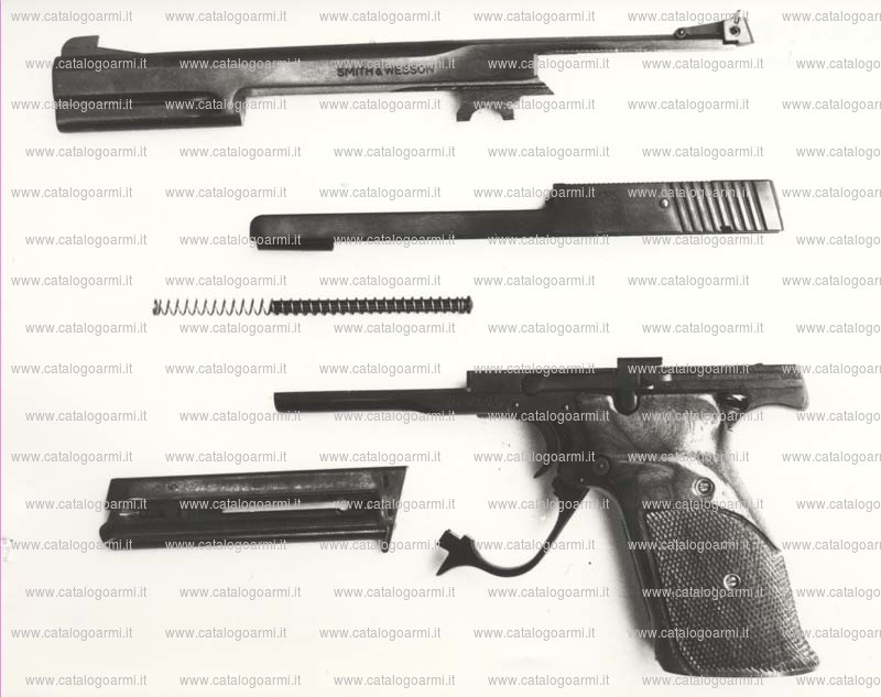 Pistola Smith & Wesson modello 41 (finitura blue) (2164)