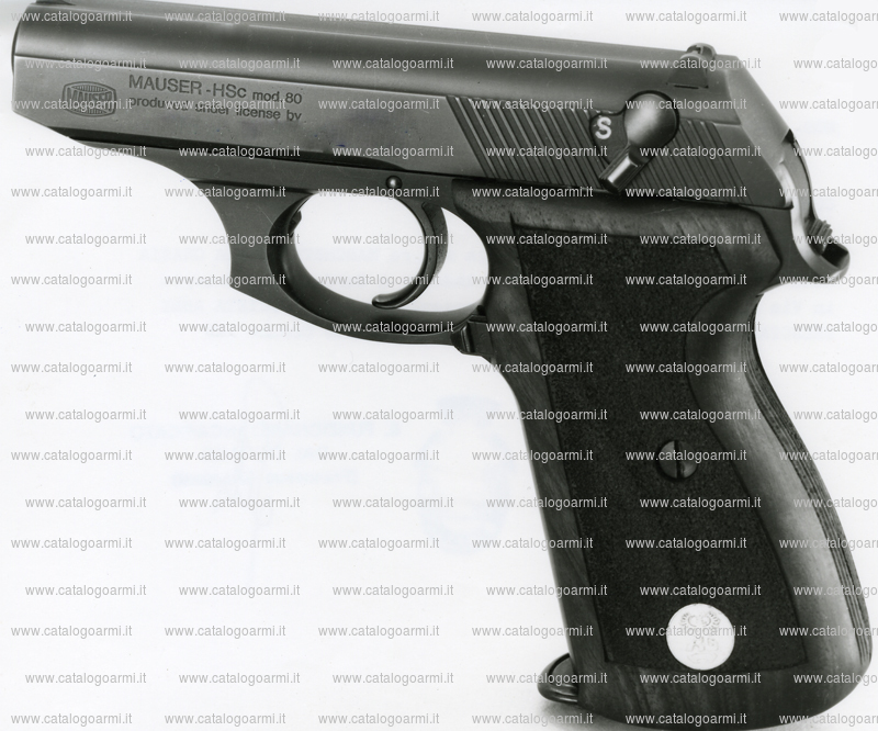 Pistola Societ&Atilde;&nbsp; Armi Bresciane modello Mauser -Renato Gamba hsc 80 Super (6452)