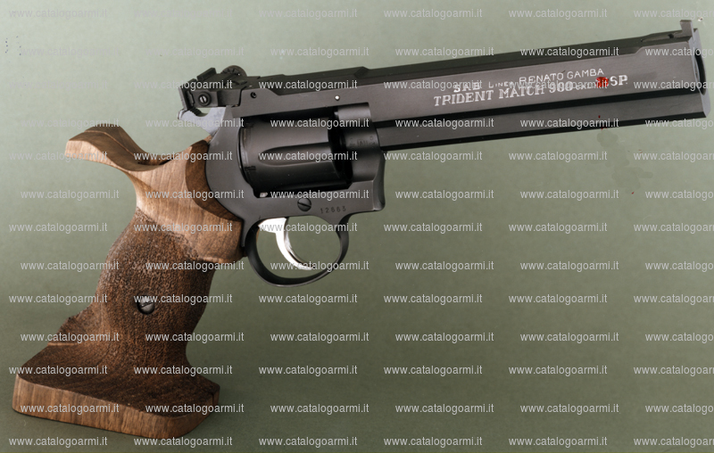 Pistola Societ&Atilde;&nbsp; Armi Bresciane modello Trident match 901 linea Renato Gamba (tacca di mira regolabile) (5891)