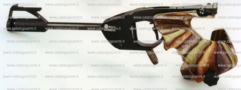Pistola Steyr Mannlicher modello match FP (tacca di mira e mirino regolabile) (9076)