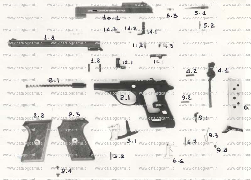 Pistola TANFOGLIO SRL modello GT 22 T (2320)