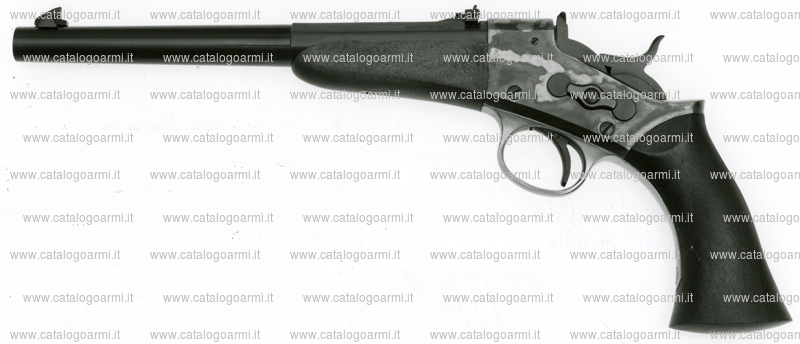 Pistola A. Uberti modello Remington rolling block 1871 Target (mira regolabile) (6789)