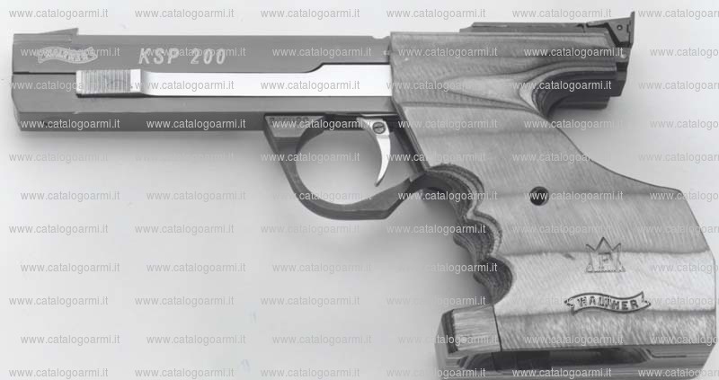 Pistola Walther modello KSP 200 (tacca di mira regolabile) (11503)