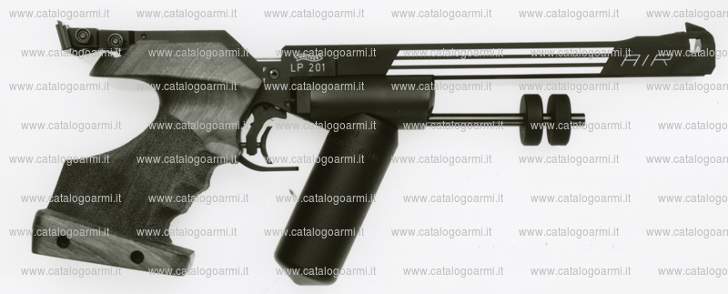 Pistola Walther modello LP 200 (monogrilletto regolabile mirino a tacca di mira regolabile) (9779)
