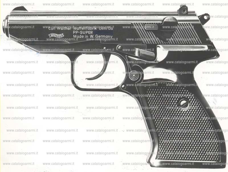 Pistola Walther modello PP super (1481)