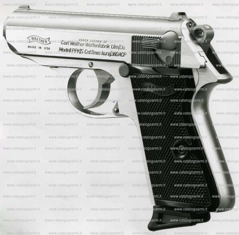 Pistola Walther modello PPK S inox (6466)