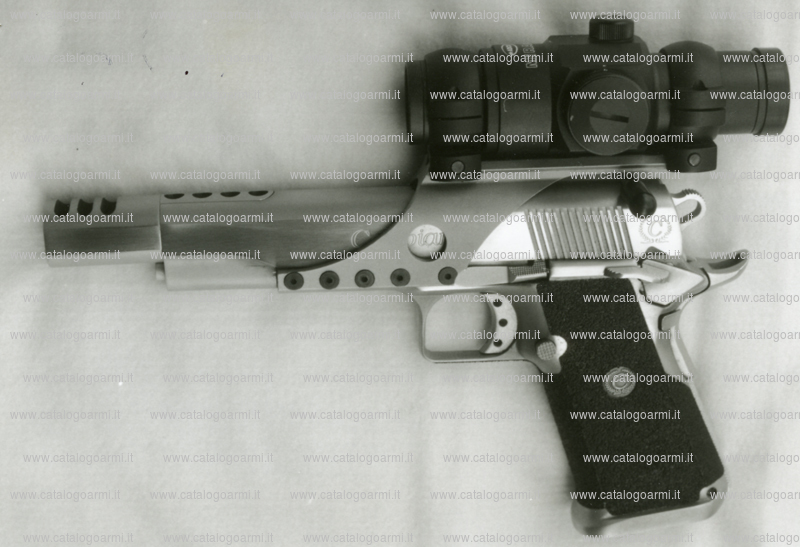 Pistola Wayne Bergquist Custom modello Caspian SuperComP (mirino optoelettronico) (9425)