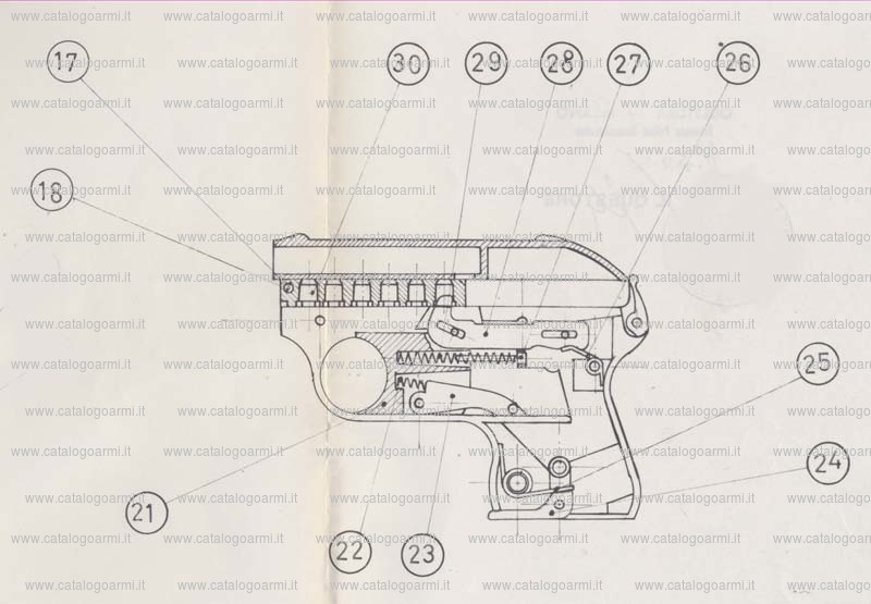 Pistola lanciarazzi Molgora Modesto modello 1900 (1875)