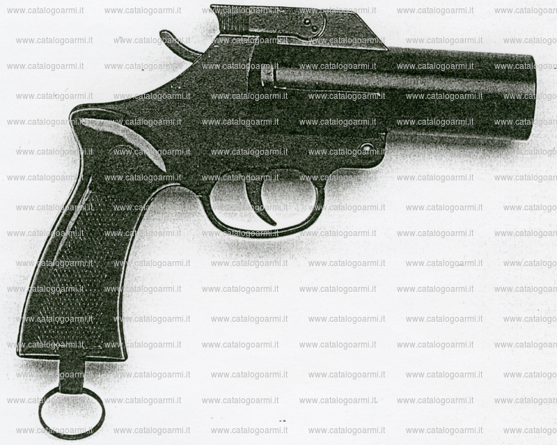 Pistola lanciarazzi tipo very Gun Toys modello 406 (finitura verniciata o nichelata) (9395)